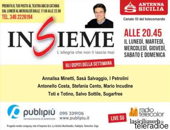 Insieme Ospiti della Settimana 2-8 Febbraio