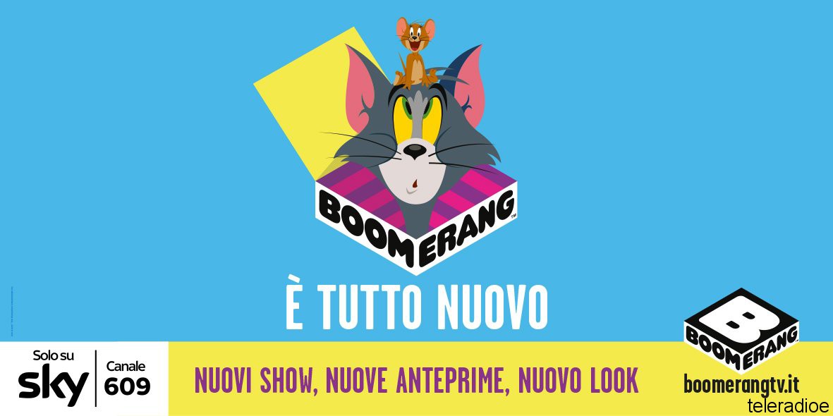 Sky: Boomerang Cambia Logo