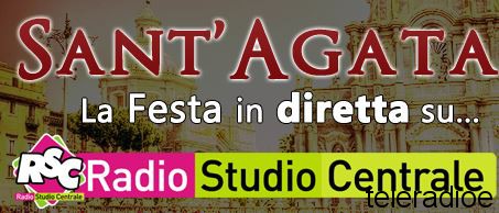 Diretta Festa di Sant’Agata alla Radio, su RSC