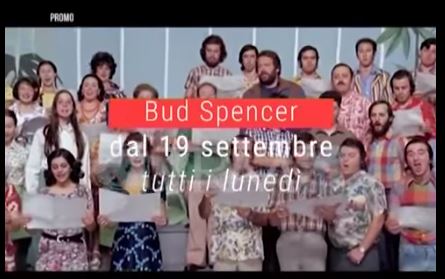 Omaggio Bud Spencer Tutti i Lunedì, dal 19 Settembre, su TRM13