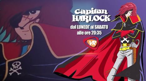 Capitan Harlock da Lunedì al Sabato Ore 20.35 su Videoregione