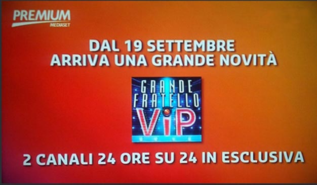 Grande Fratello VIP: Aggiunti Premium Extra 1 e Premium Extra 2