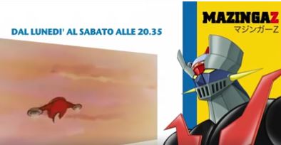 Goldrake Ufo Robot e Mazinga Z dal lunedì al sabato su Videoregione