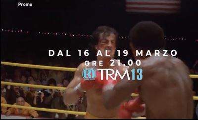 Quadrilogia Rocky su TRM dal 16 al 19 marzo