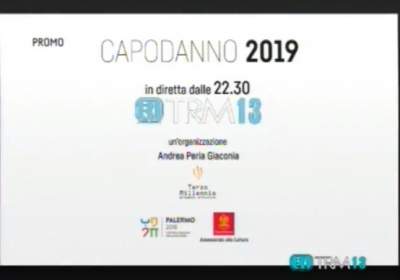 Capodanno 2019 Palermo in diretta su TRM