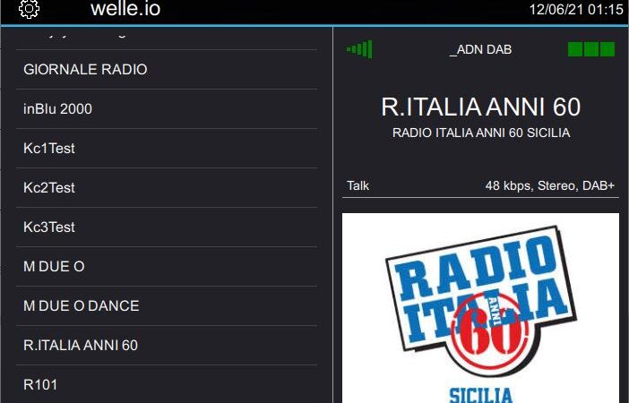 Frequenze DAB+ Sicilia