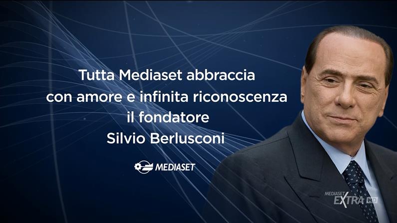 Logo Grazie Silvio Mediaset